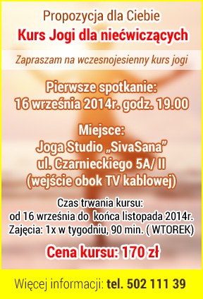 Ryszard Kasprzak podczas praktyki jogi w Indiach